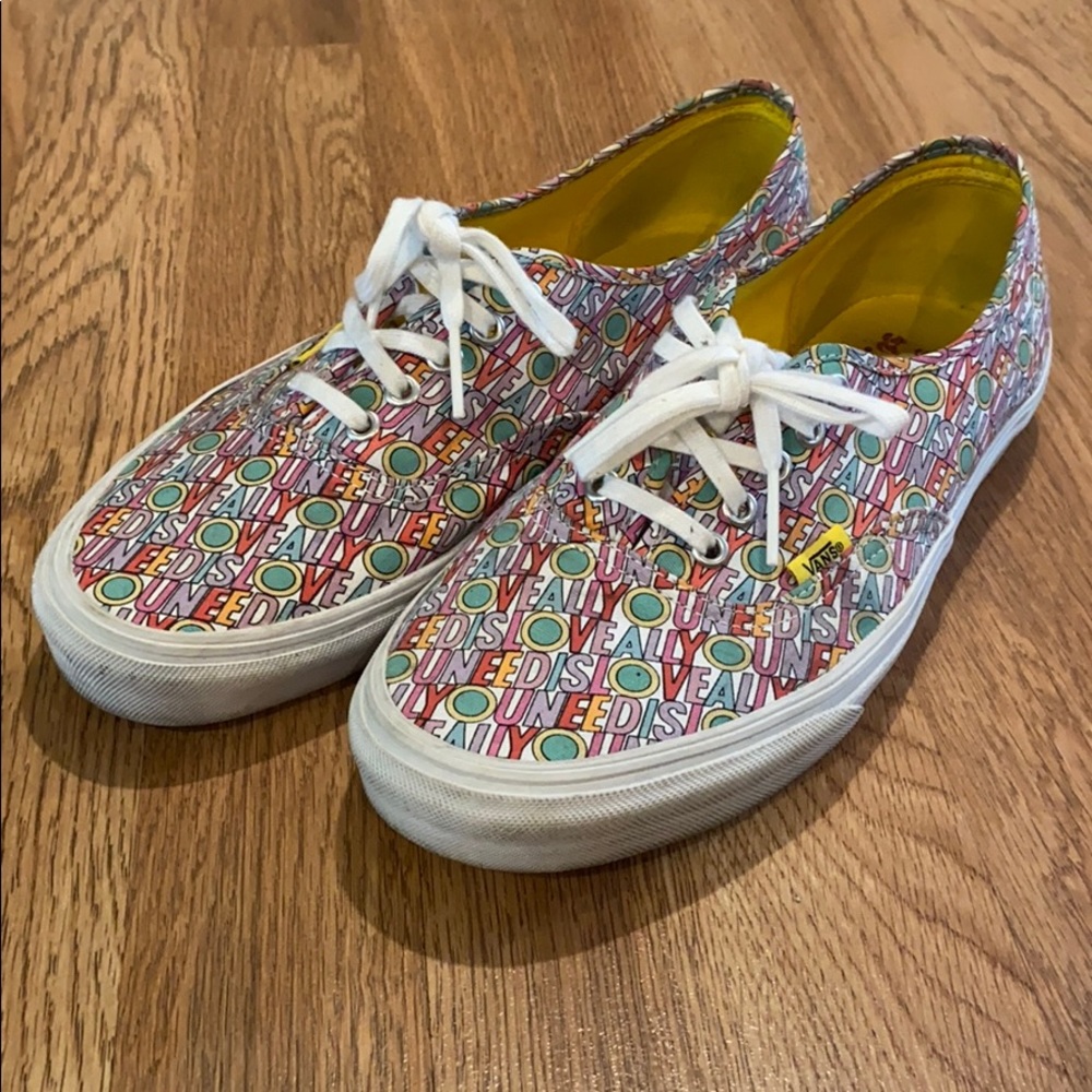 Beatles Yellow Submarine by Vans. Size 10